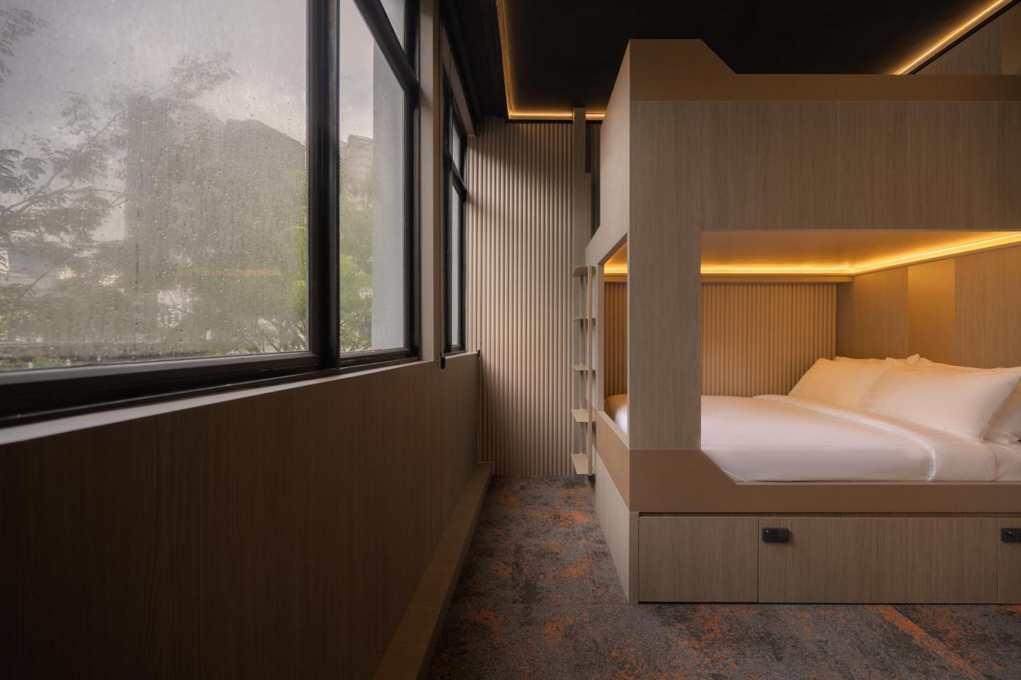Cube Social Boutique Capsule Hotel At Boat Quay Singapour Extérieur photo