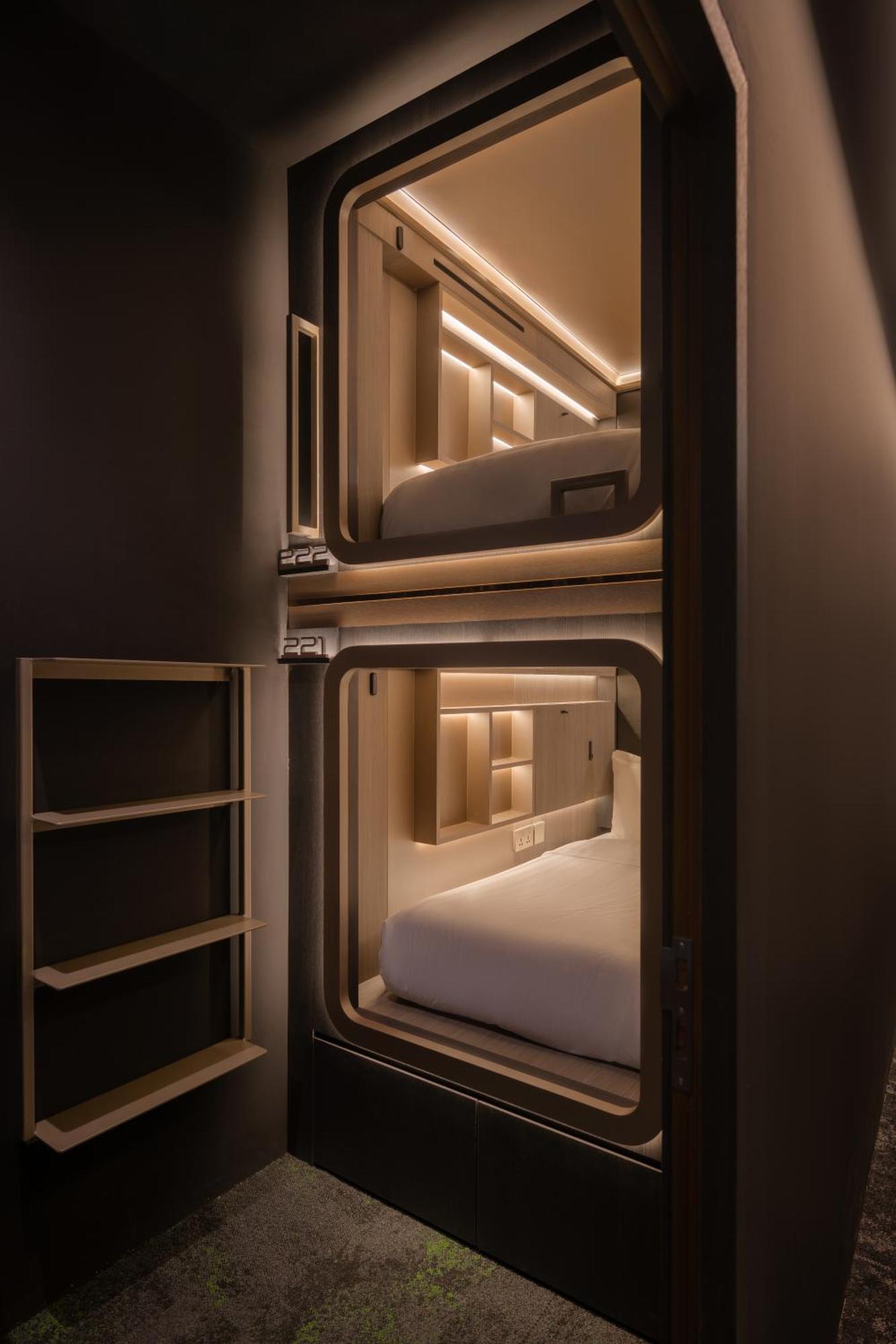 Cube Social Boutique Capsule Hotel At Boat Quay Singapour Extérieur photo